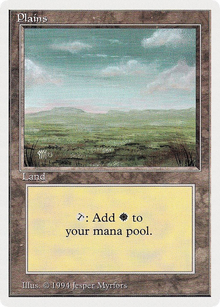 Image for Plains (C) (294) - Magic: The Gathering
