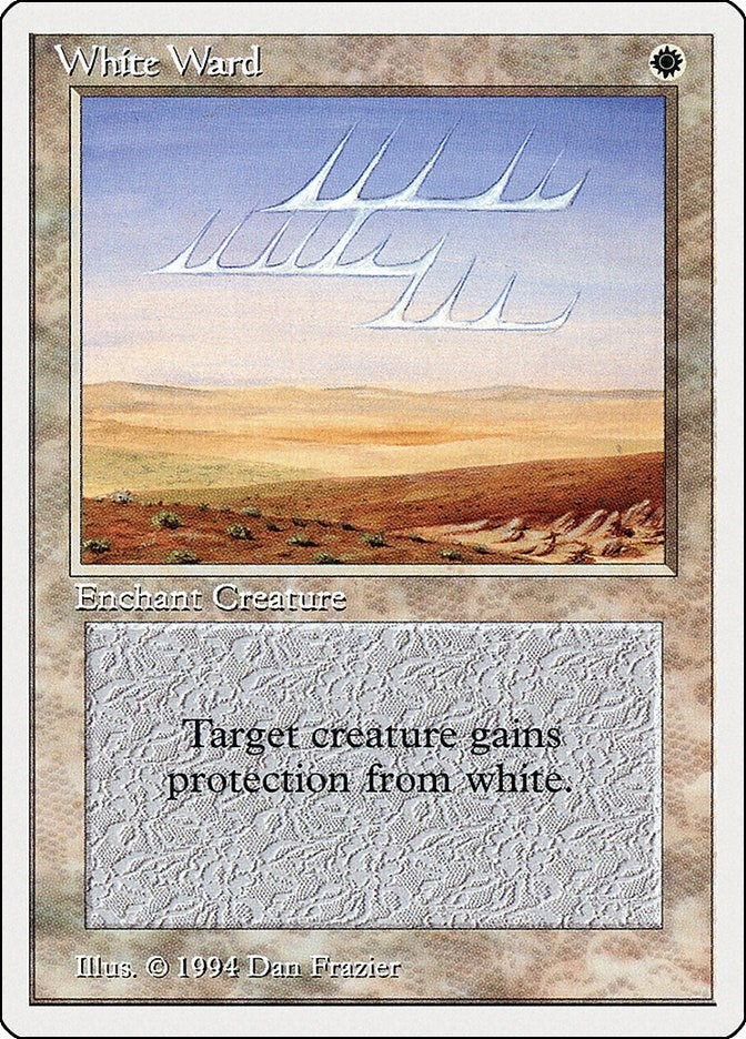 Image for White Ward (45) - Magic: The Gathering