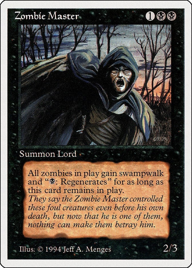 Image for Zombie Master (138) - Magic: The Gathering