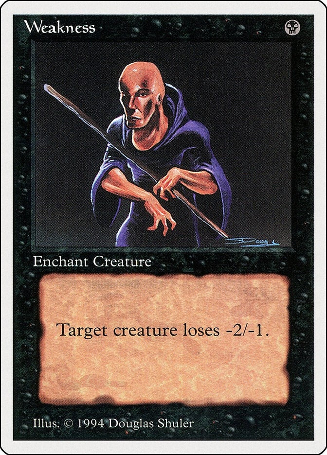 Image for Weakness (136) - Magic: The Gathering