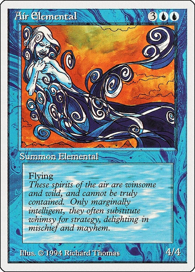 Air Elemental (47) [Summer Magic]