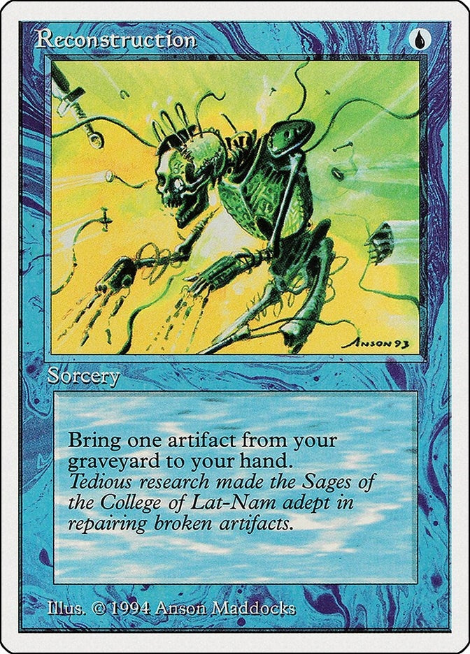 Image for Reconstruction (77) - Magic: The Gathering