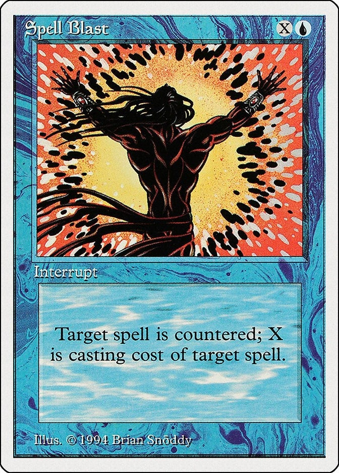 Image for Spell Blast (82) - Magic: The Gathering