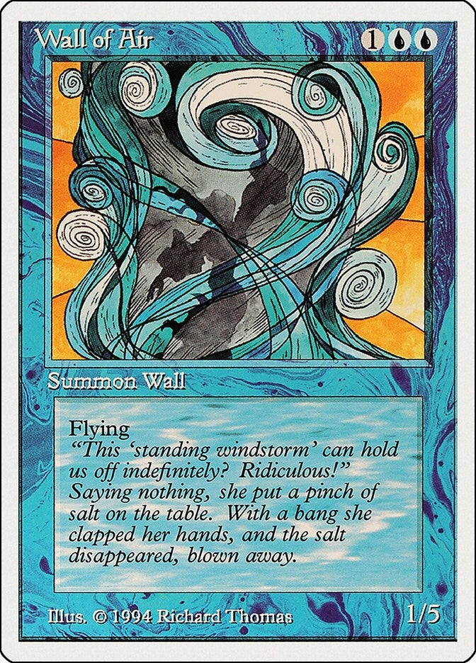 Image for Wall of Air (90) - Magic: The Gathering
