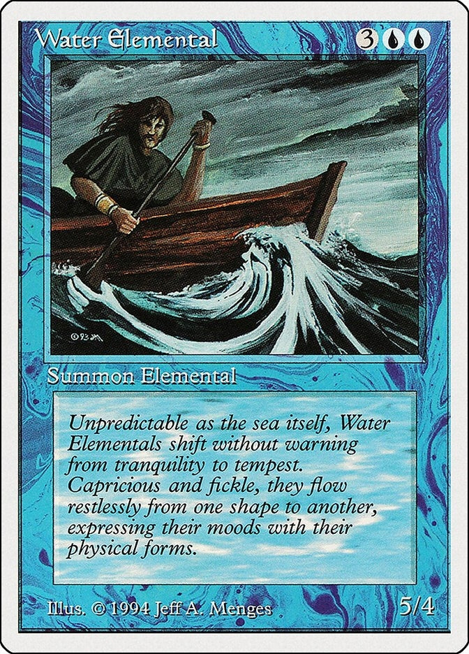 Image for Water Elemental (92) - Magic: The Gathering