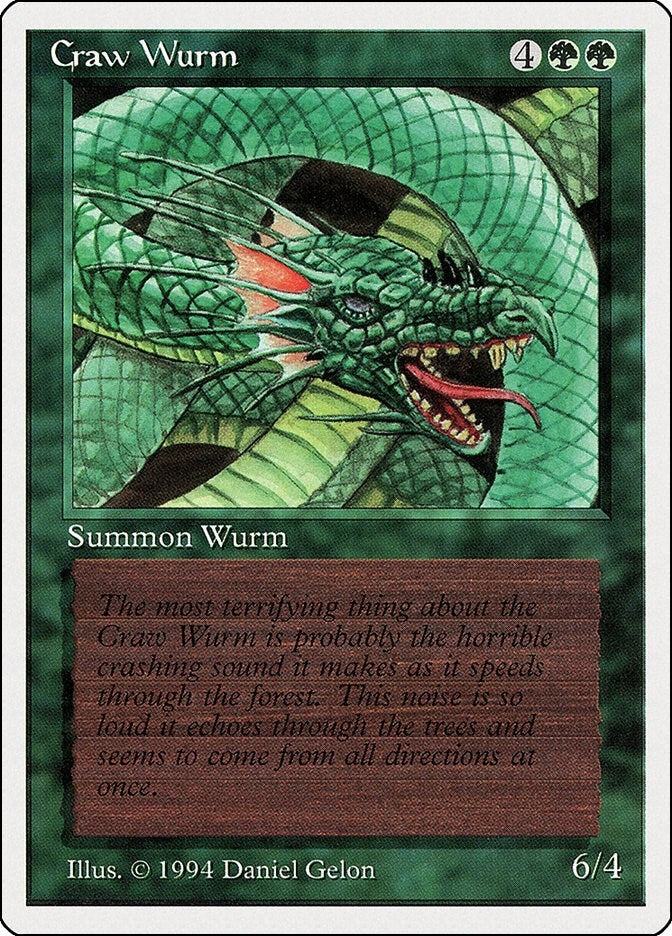 Image for Craw Wurm (190) [Summer Magic]