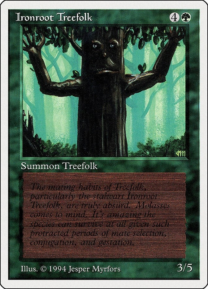 Image for Ironroot Treefolk (204) [Summer Magic]
