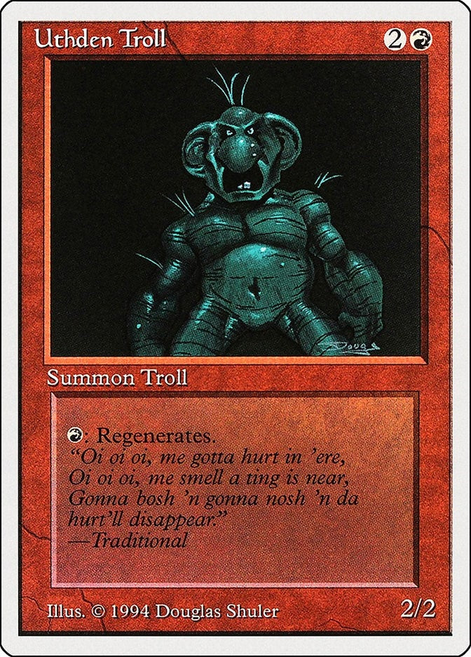 Image for Uthden Troll (182) - Magic: The Gathering