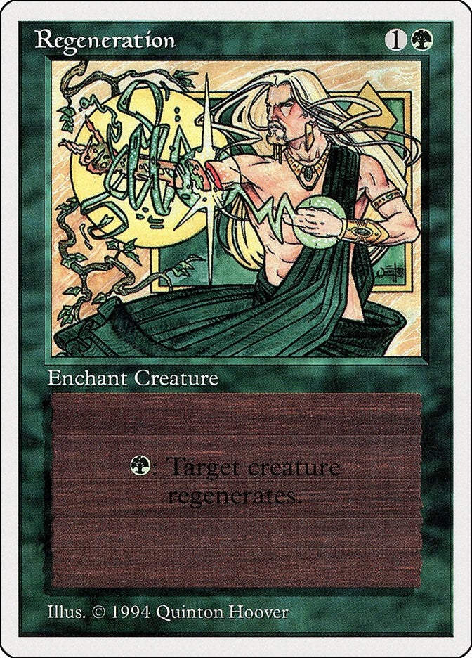 Image for Regeneration (213) - Magic: The Gathering