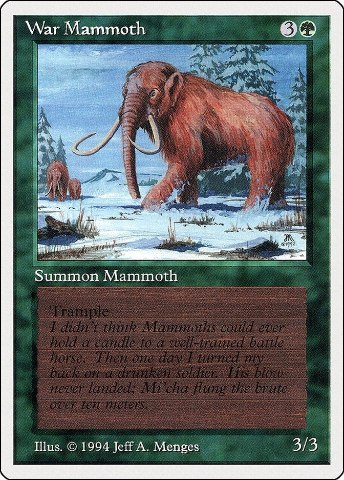 Image for War Mammoth (228) [Summer Magic]