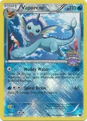 Image for Vaporeon - 25/108 (State Championships) (025/108) - Pokemon