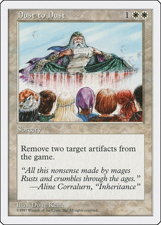 Image for Dust to Dust [Fifth Edition]
