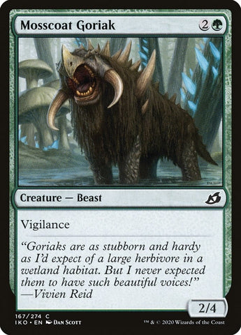 Image for Mosscoat Goriak (167) [Ikoria: Lair of Behemoths]