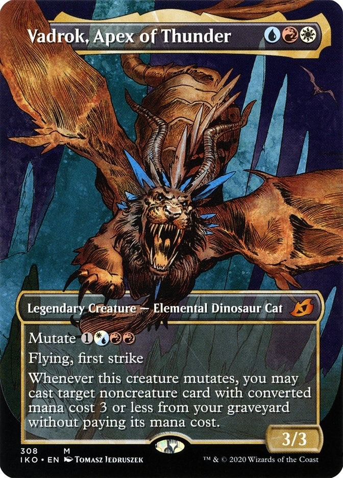 Image for Vadrok, Apex of Thunder (Showcase) (308) [Ikoria: Lair of Behemoths]