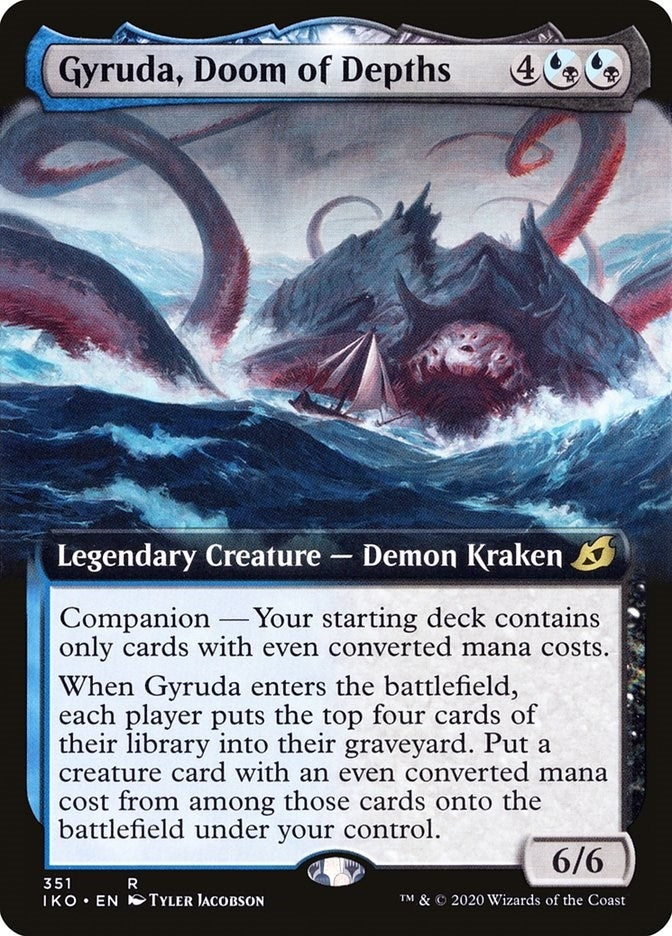 Image for Gyruda, Doom of Depths (Extended Art) (351) [Ikoria: Lair of Behemoths]