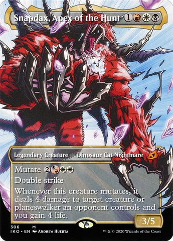 Image for Snapdax, Apex of the Hunt (Showcase) (306) [Ikoria: Lair of Behemoths]