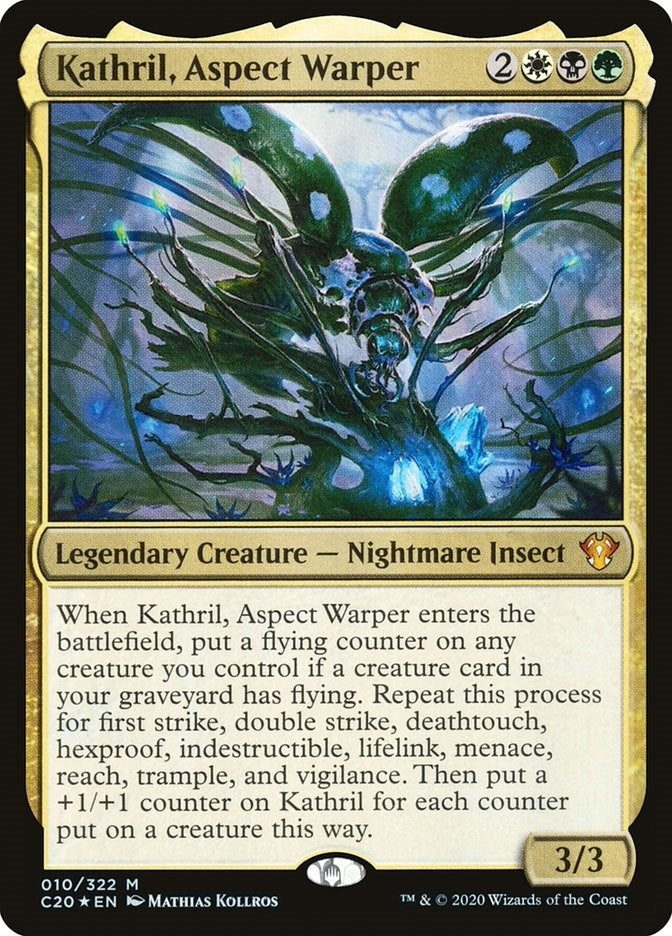 Image for Kathril, Aspect Warper (10) [Commander 2020]