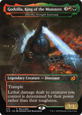Image for Godzilla, King of the Monsters - Zilortha, Strength Incarnate (275) [Buy-A-Box Promos]