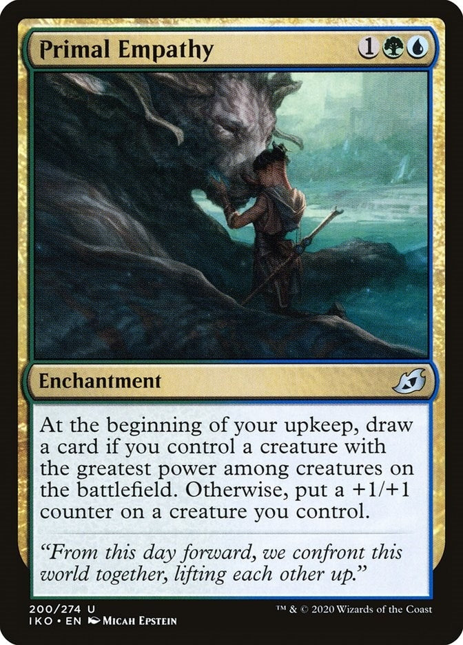 Image for Primal Empathy (200) [Ikoria: Lair of Behemoths]