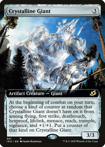 Image for Crystalline Giant (Extended Art) (361) [Ikoria: Lair of Behemoths]