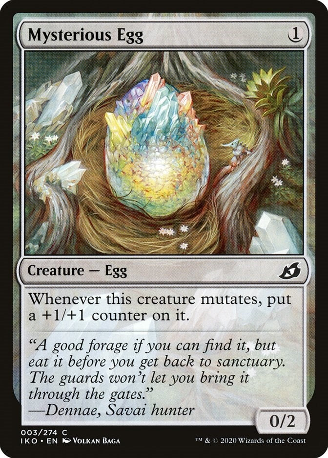 Image for Mysterious Egg (3) [Ikoria: Lair of Behemoths]