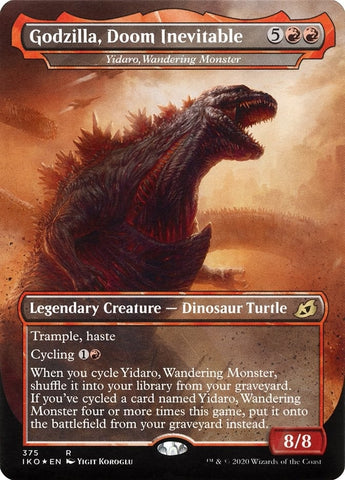 Image for Godzilla, Doom Inevitable - Yidaro, Wandering Monster (375) [Ikoria: Lair of Behemoths]