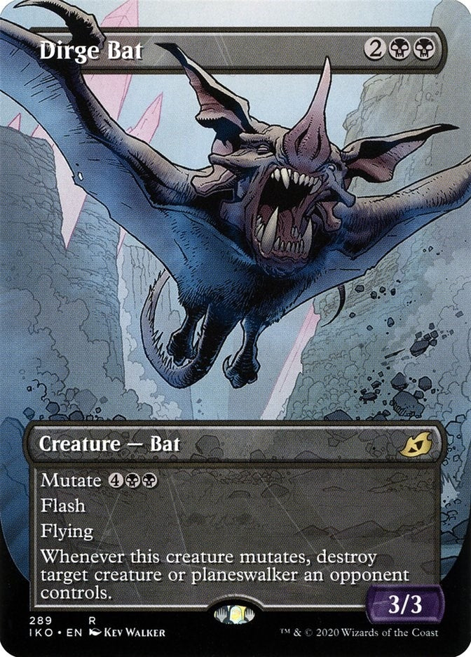 Image for Dirge Bat (Showcase) (289) [Ikoria: Lair of Behemoths]