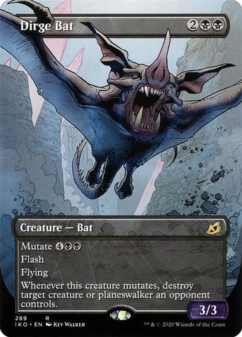 Image for Dirge Bat (Showcase) (289) [Ikoria: Lair of Behemoths]