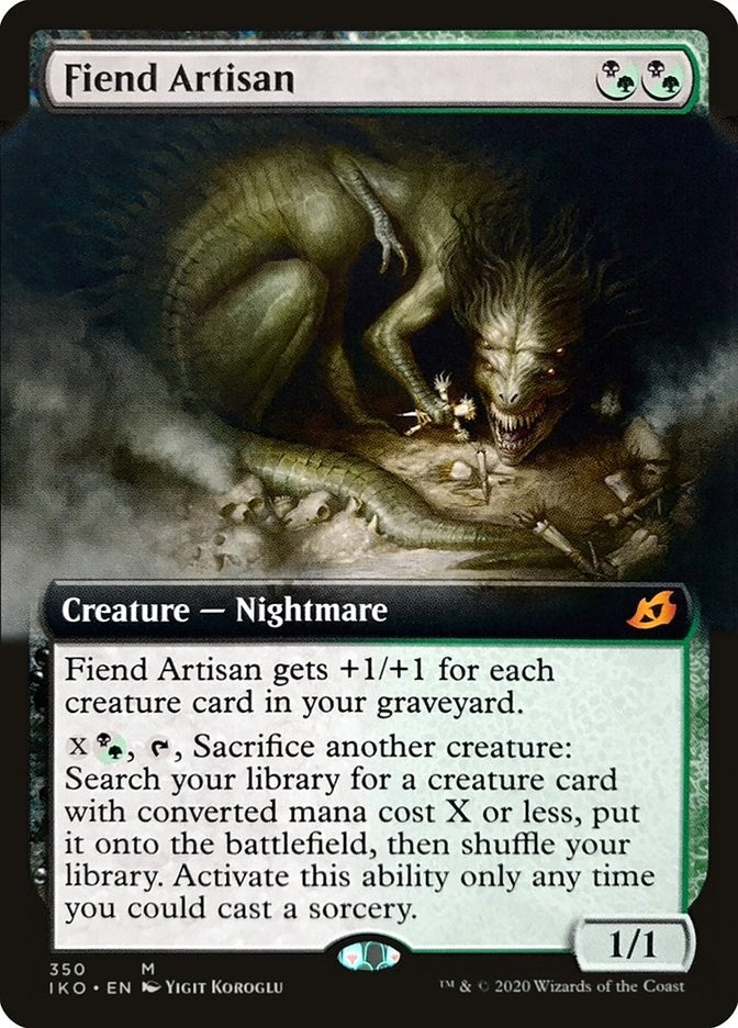 Image for Fiend Artisan (Extended Art) (350) [Ikoria: Lair of Behemoths]