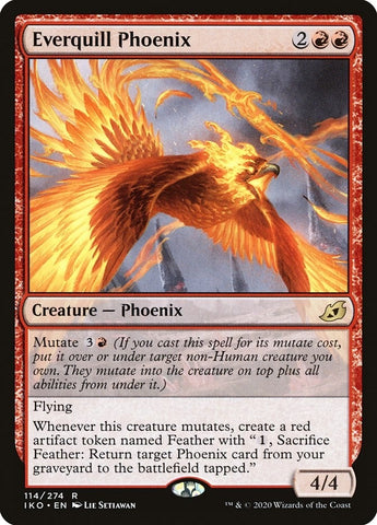 Image for Everquill Phoenix (114) [Ikoria: Lair of Behemoths]