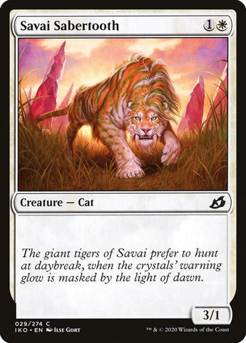 Image for Savai Sabertooth (29) [Ikoria: Lair of Behemoths]