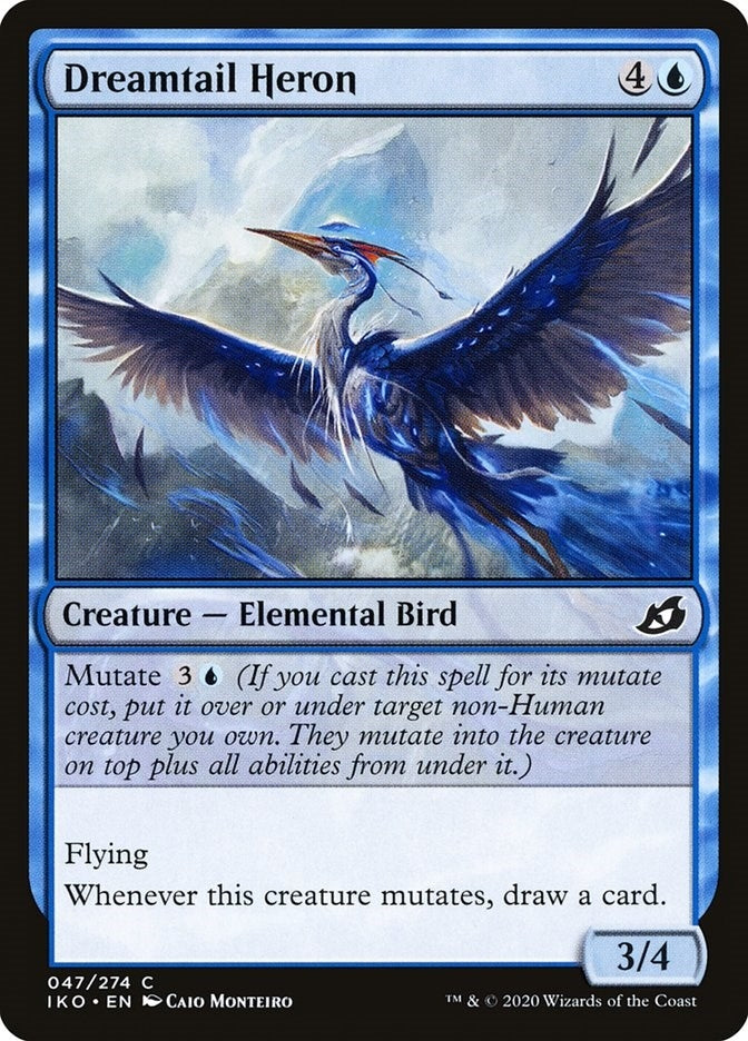 Image for Dreamtail Heron (47) [Ikoria: Lair of Behemoths]