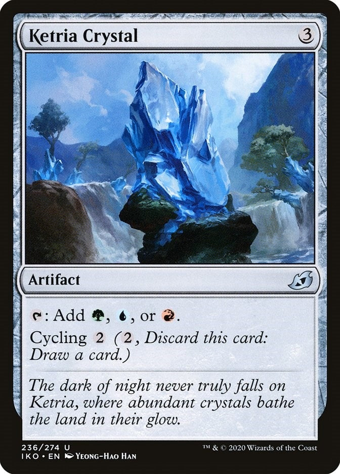 Image for Ketria Crystal (236) [Ikoria: Lair of Behemoths]