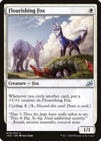 Image for Flourishing Fox (13) [Ikoria: Lair of Behemoths]
