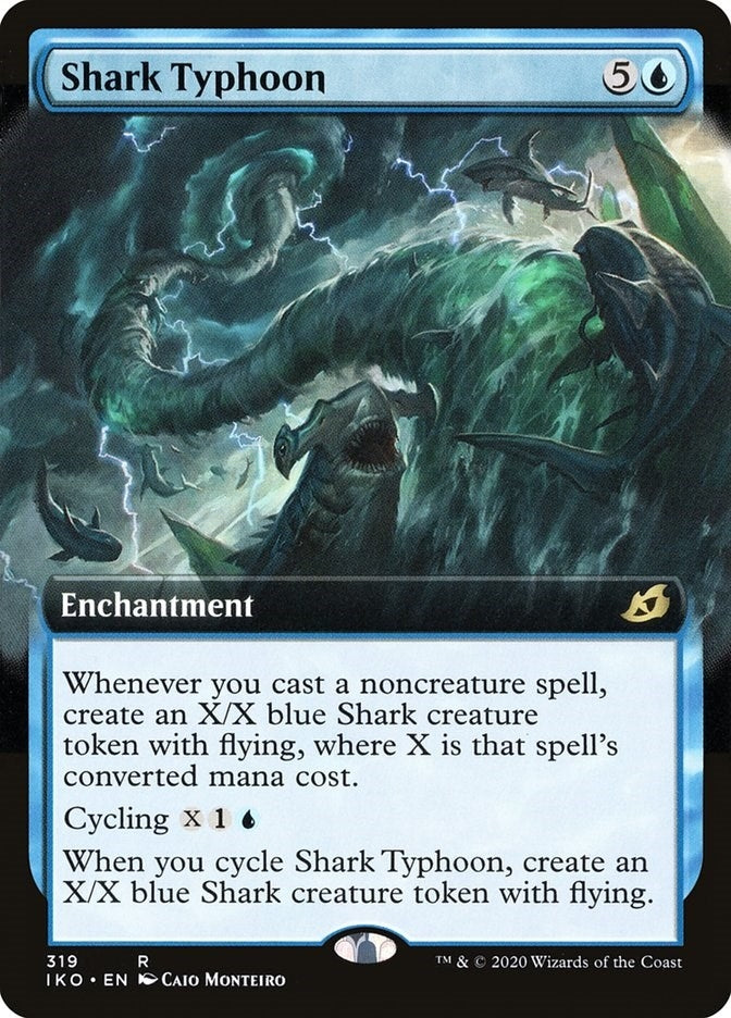Image for Shark Typhoon (Extended Art) (319) [Ikoria: Lair of Behemoths]