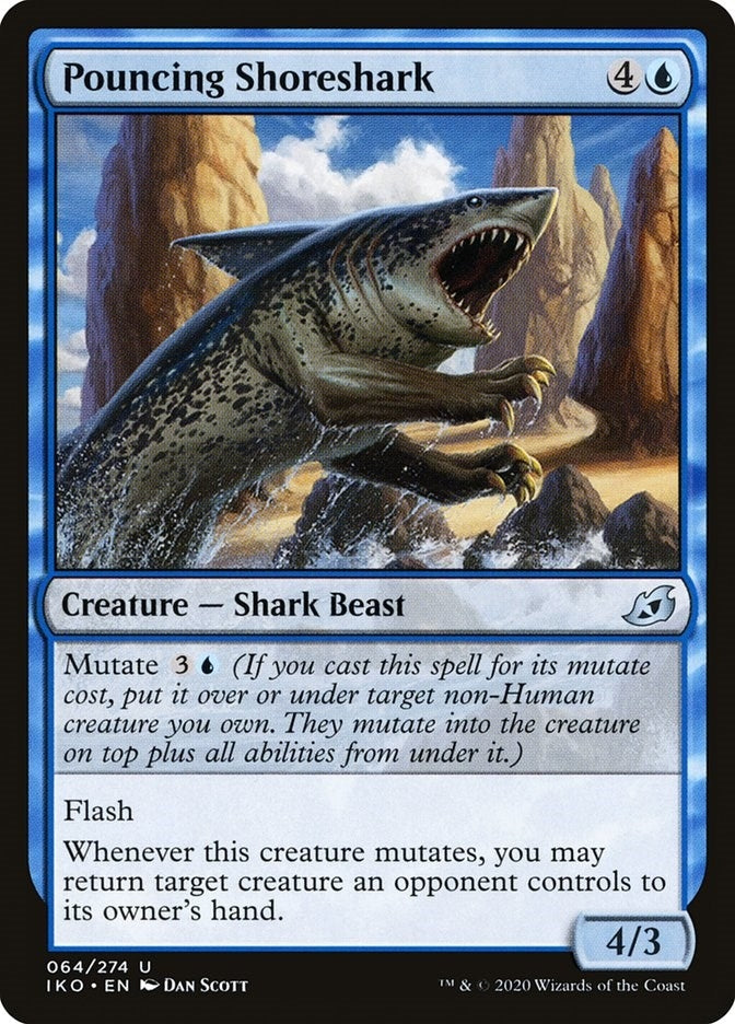 Image for Pouncing Shoreshark (64) [Ikoria: Lair of Behemoths]