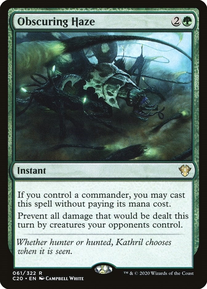 Image for Obscuring Haze (61) [Commander 2020]