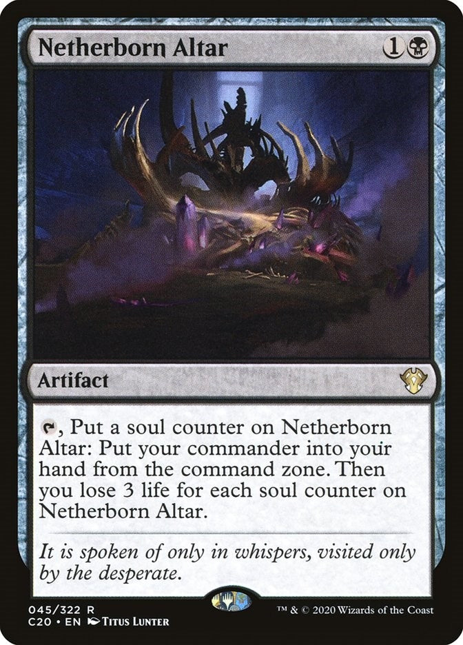 Image for Netherborn Altar (45) [Commander 2020]
