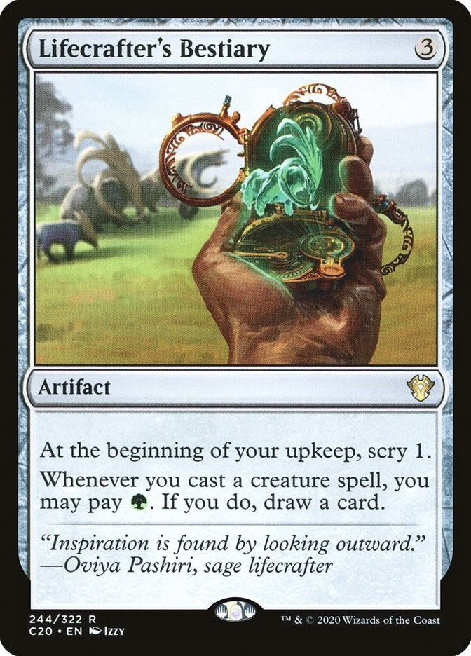 Image for Lifecrafter's Bestiary (244) [Commander 2020]