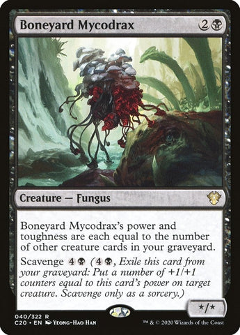 Image for Boneyard Mycodrax (40) [Commander 2020]