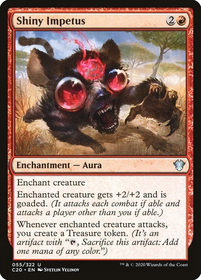 Image for Shiny Impetus (55) [Commander 2020]