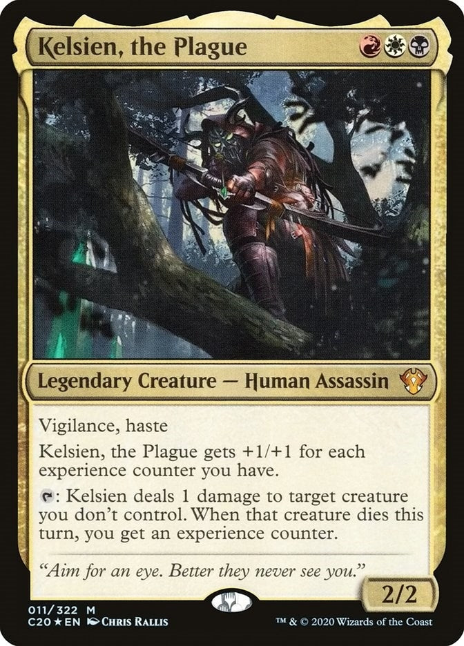 Image for Kelsien, the Plague (11) [Commander 2020]