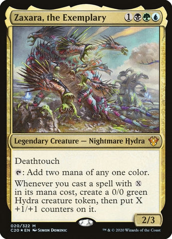 Image for Zaxara, the Exemplary (20) [Commander 2020]