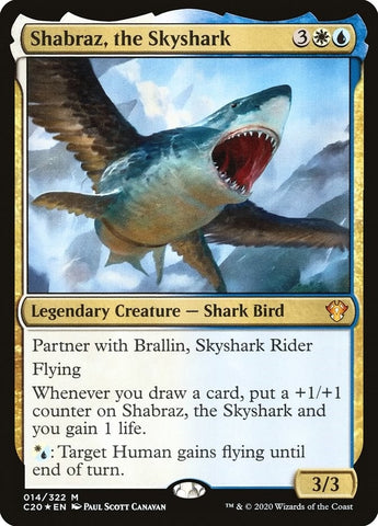 Image for Shabraz, the Skyshark (14) [Commander 2020]