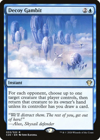 Image for Decoy Gambit (32) [Commander 2020]