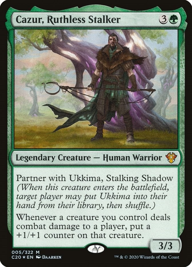 Image for Cazur, Ruthless Stalker (5) [Commander 2020]