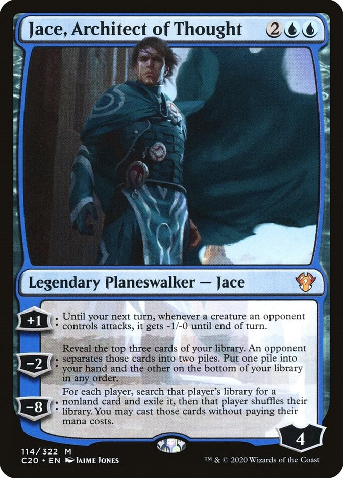 Image for Jace, Architect of Thought (114) [Commander 2020]