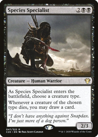Image for Species Specialist (47) [Commander 2020]