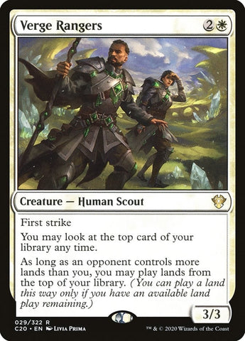 Image for Verge Rangers (29) [Commander 2020]