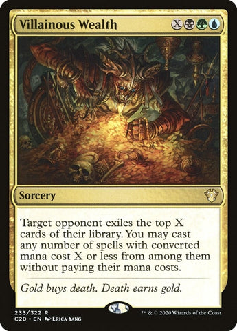 Image for Villainous Wealth (233) [Commander 2020]